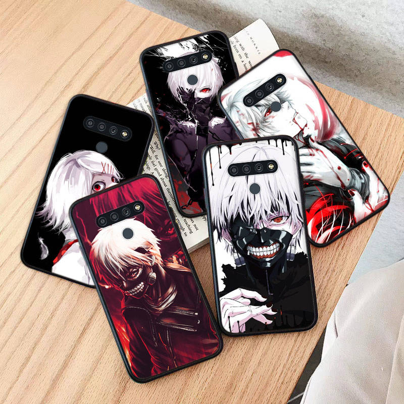 AD98 Tokyo Ghoul Black Case for Samsung Note 20 Lite S24 Ultra S23 S22 A05 A06 A11 A71 A15 A16 A13 A24 A25 A33 A52 A53 M55 M35 Sofe Cover