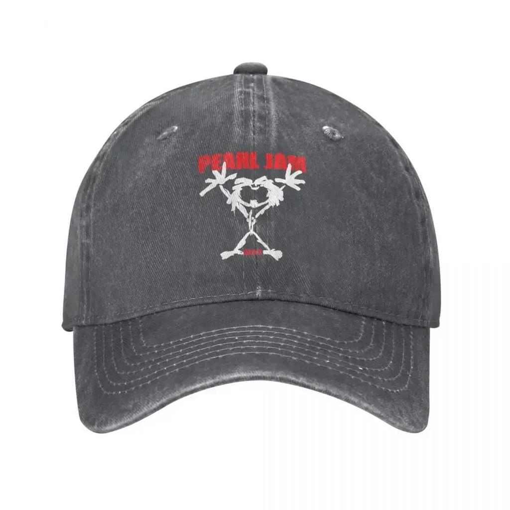 Casquette de Baseball Jams Perles Vivantes Casquette de Camionneur Rétro pour Sport en Plein Air Casquette Snapback Unisexe Femmes Visière Solaire Vintage Casquette de Baseball Rock Band Américain
