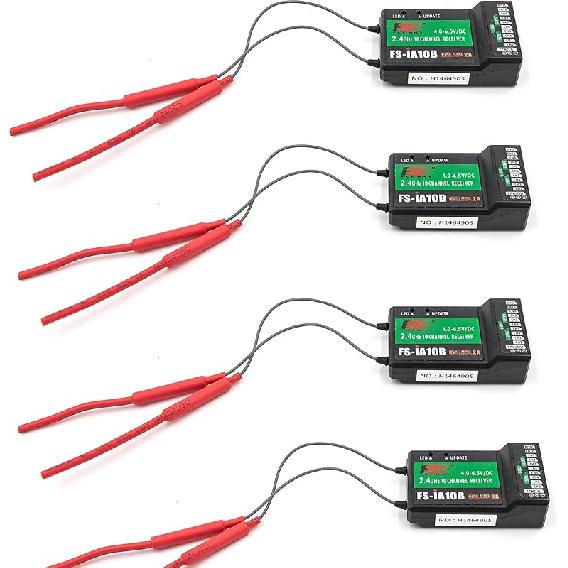 Flysky FS-iA10B 10CH RC Receiver PPM Output Compatible for FS-I4 FS-I6 GT2E GT2G FS-I10 FS-I6S TH9X FS-CT6B GT3C CT3C FS-I4 FS-IT4S Transmitter