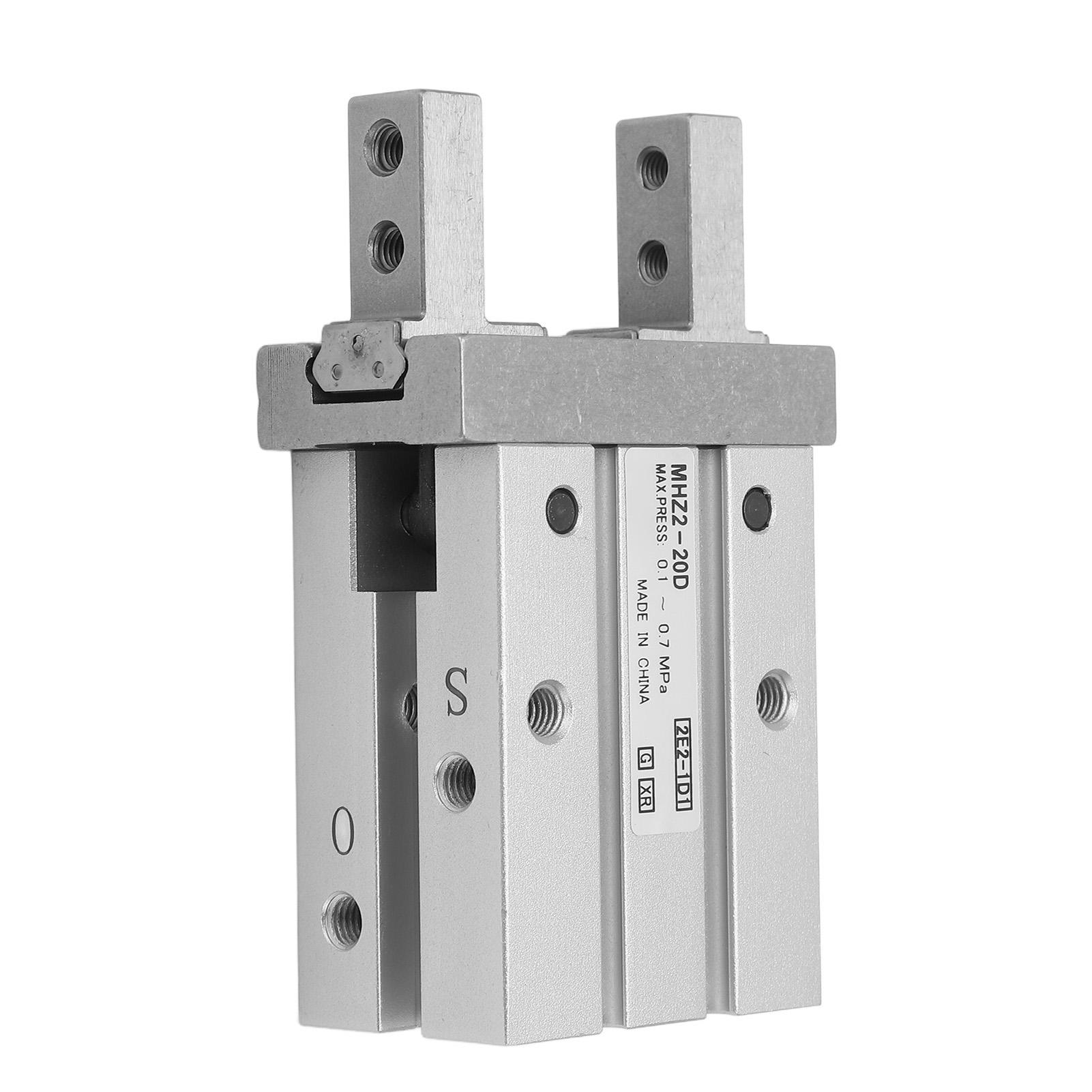 

Воздушный пневматический параллельный захват SMC-типа, цилиндр с малым пальцем, входное и выходное отверстие, резьба M5x0,8 мм