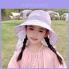 Childrens Cartoon Sun Hat With Large Brim For Outdoor Play Summer Sun Protection