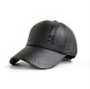 Cappelli autunnali e invernali Nuovi berretti da baseball da esterno europei e americani da uomo autunno e inverno stampa cappellino semplice PU