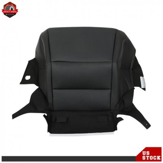 For 2013 14- 2016 2017 Honda Accord Black Leather Driver Side Bottom Seat Cover