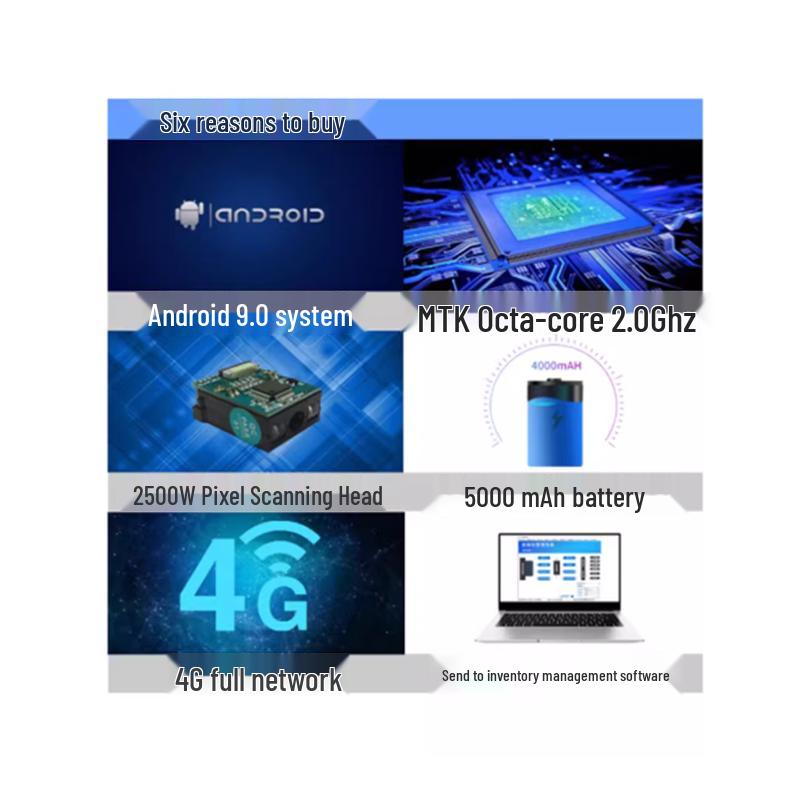 Runshan K62 Android Handheld Terminal PDA