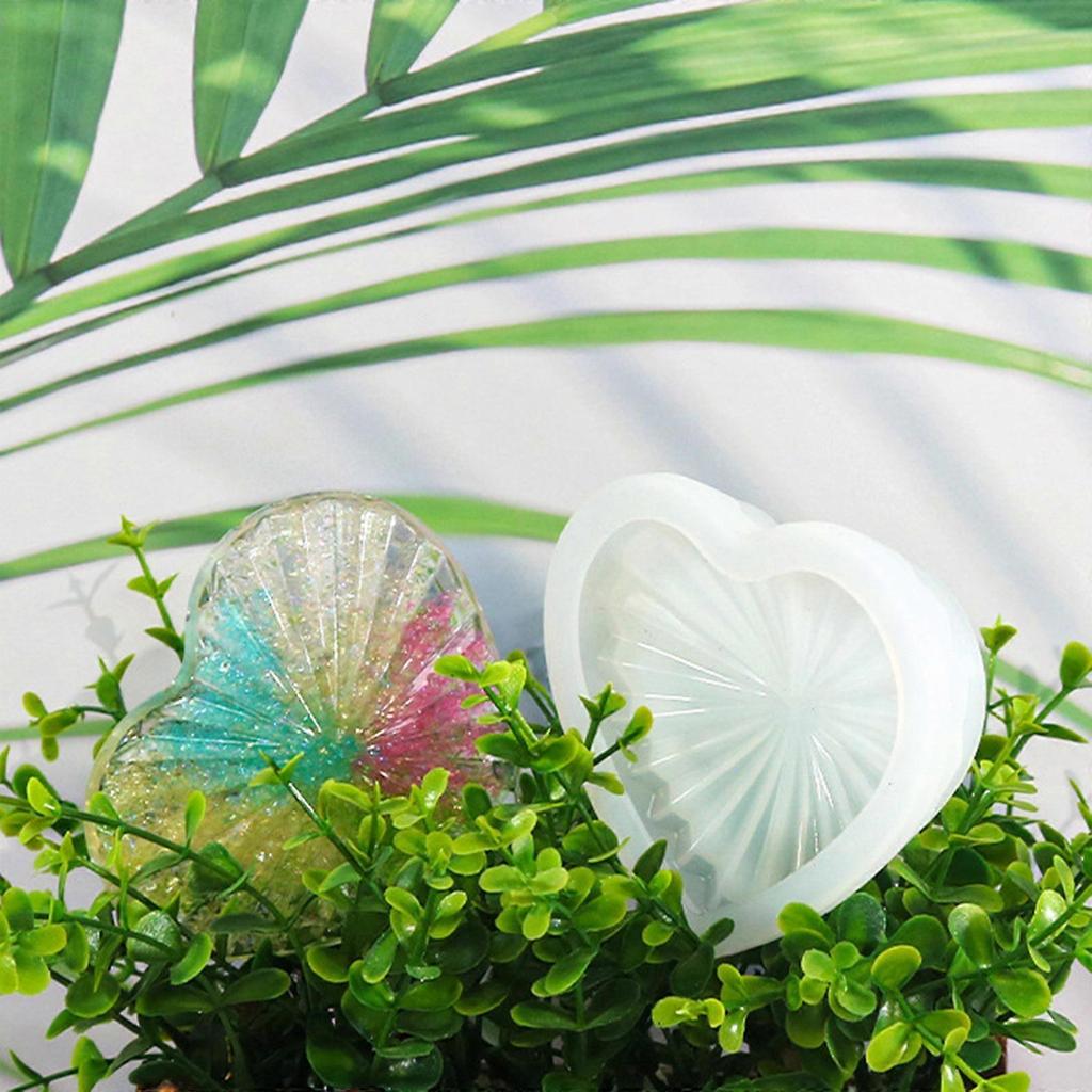 Resin Molds Silicone Ashtray Molds Ashtray Mold Heart Shaped Jewelry Storage Box Mold Resin Casting Epoxy Ashtray Moulds