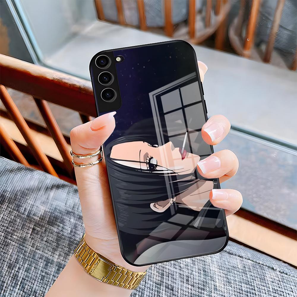 Anime N-Nana Osaki Phone Case For Samsung A25 A13 A33 5G A54 A36 A35 A56 A52 A14 Shockproof Glass Cover