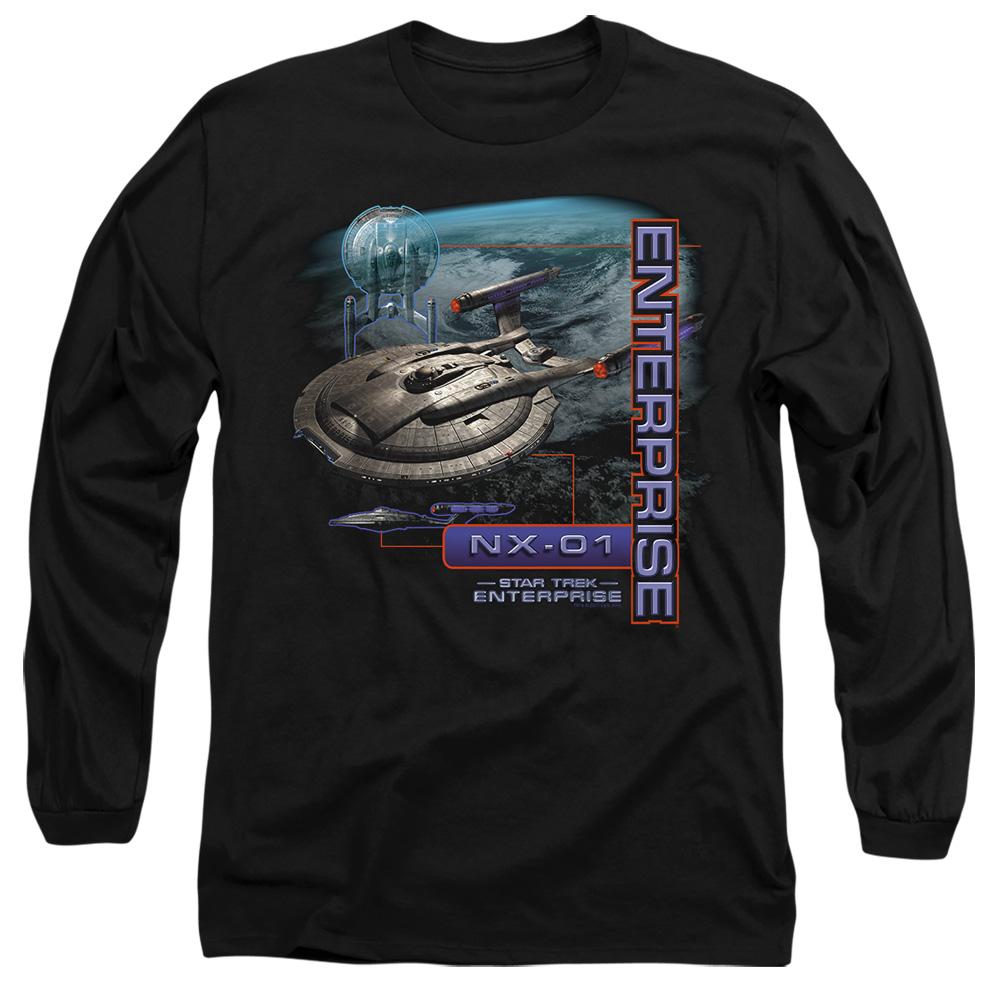 STAR TREK Unisex Adult Enterprise NX 01 T-Shirt