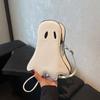 Ghost Crossbody Bag Waterproof Shoulder Bag Crossbody Purse with Adjustable Strap for Women Men Halloween Daily Outings