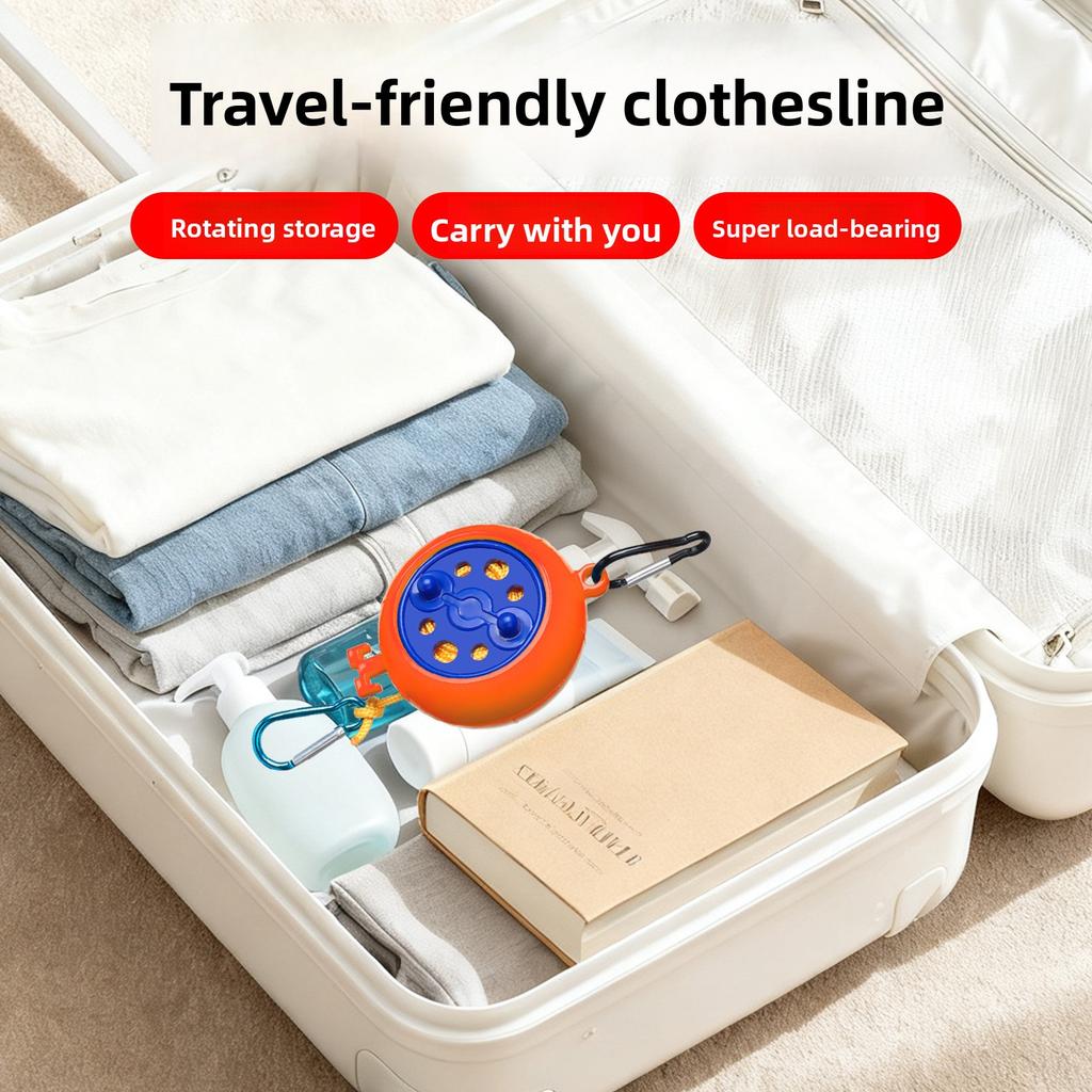 Travel Portable Clothes Drying Rope Home Dormitory Student Clothesline Business Trip Thickened Multifunctional Clothesline