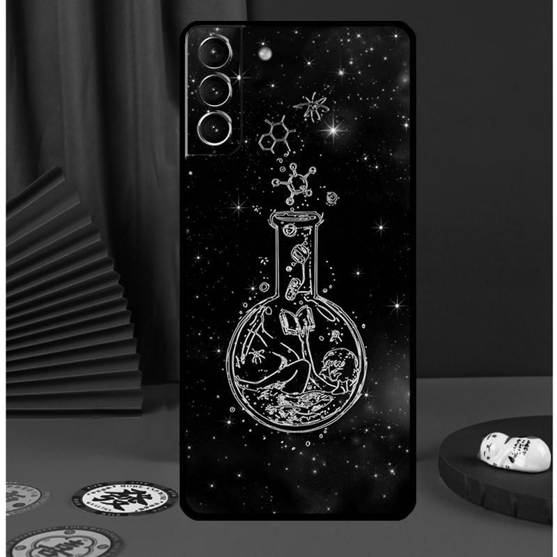 Science Biology Chemistry Phone Case For Samsung Galaxy S24 Ultra S9 S10 S20 FE S21 S22 S23 Plus S25 Ultra Back Cover