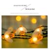 LED Solar Little Bee Waterproof Outdoor Fairy String Lights for Holiday Courtyard Decoration