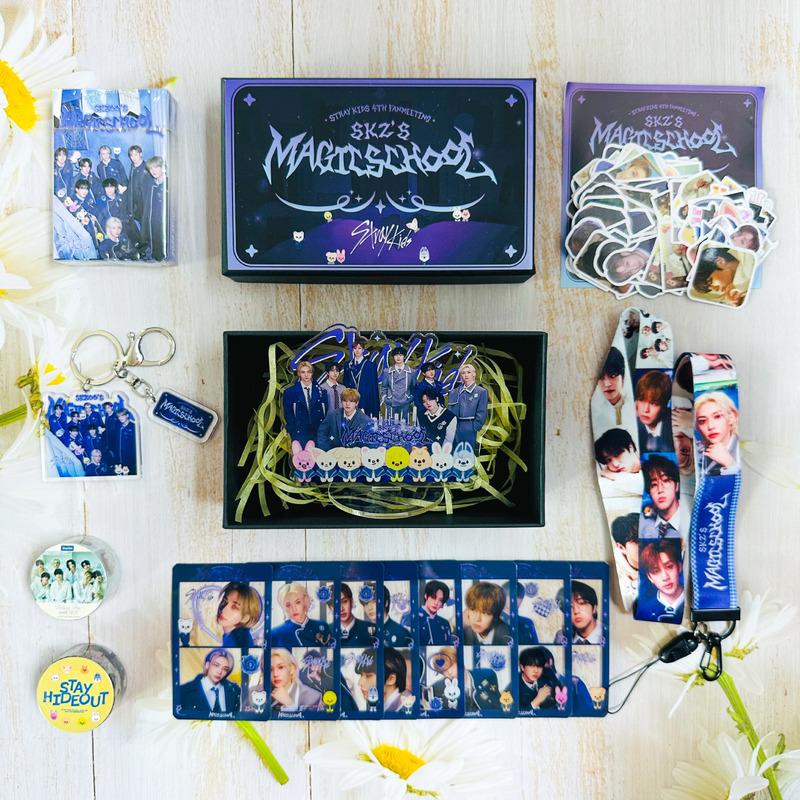Skzoo Geschenkbox Fotoalbum Karma Umfeld Zu Einer Marke Aufkleber Kleine Karte Lanyard Set Überraschungsgeschenk.