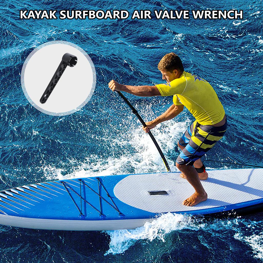 Inflatable Boats Air Valves Wrench 6/8 Grooves Spanner Repair Tool Paddles Board Valves Replacement Air Valves Wrench