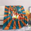 Cute Charizard  Print Flannel Blanket, High quality Comfortable for All Seasons, Home Decor, Warmth and Comfort