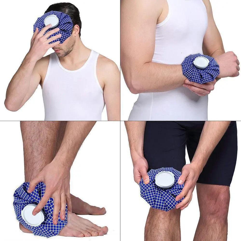 Reusable Ice Bags Medicla Cold Pack Hot Water Bag for Injuries Pain Relief Health Care Hot & Cold Therapy Ice Pack for Knee Head