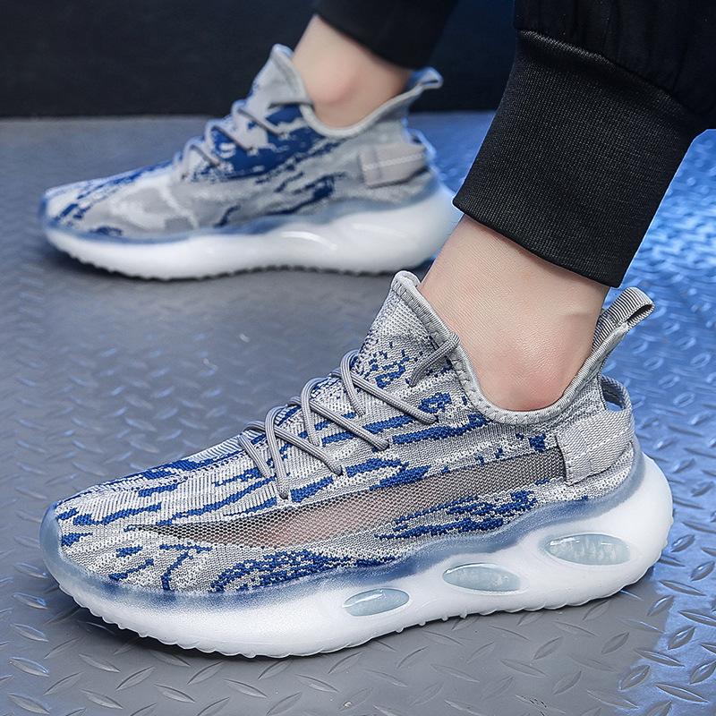 Herr Sommarsneakers Andningsbar Mesh Bekväma Löparskor Tennisskor