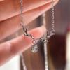 Minimalist Elk Antler Single Stone Dainty Neck Jewelry