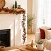 Artificial Christmas Red, Decorative Garland for Holiday Home Decor