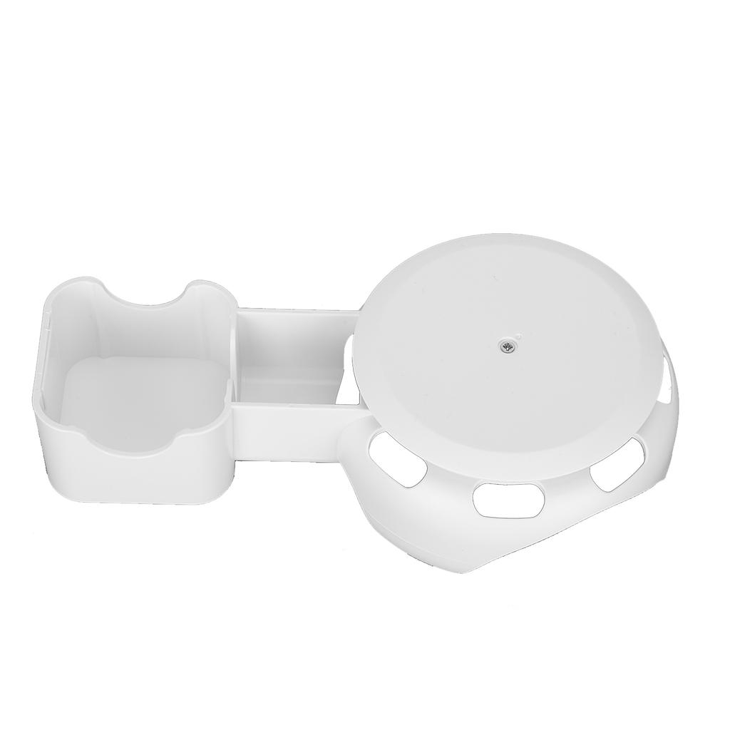 Outlet Wall Mount Holder Smart Home Outlet Wall Mount Stand for Dot 3rd GenerationWhite