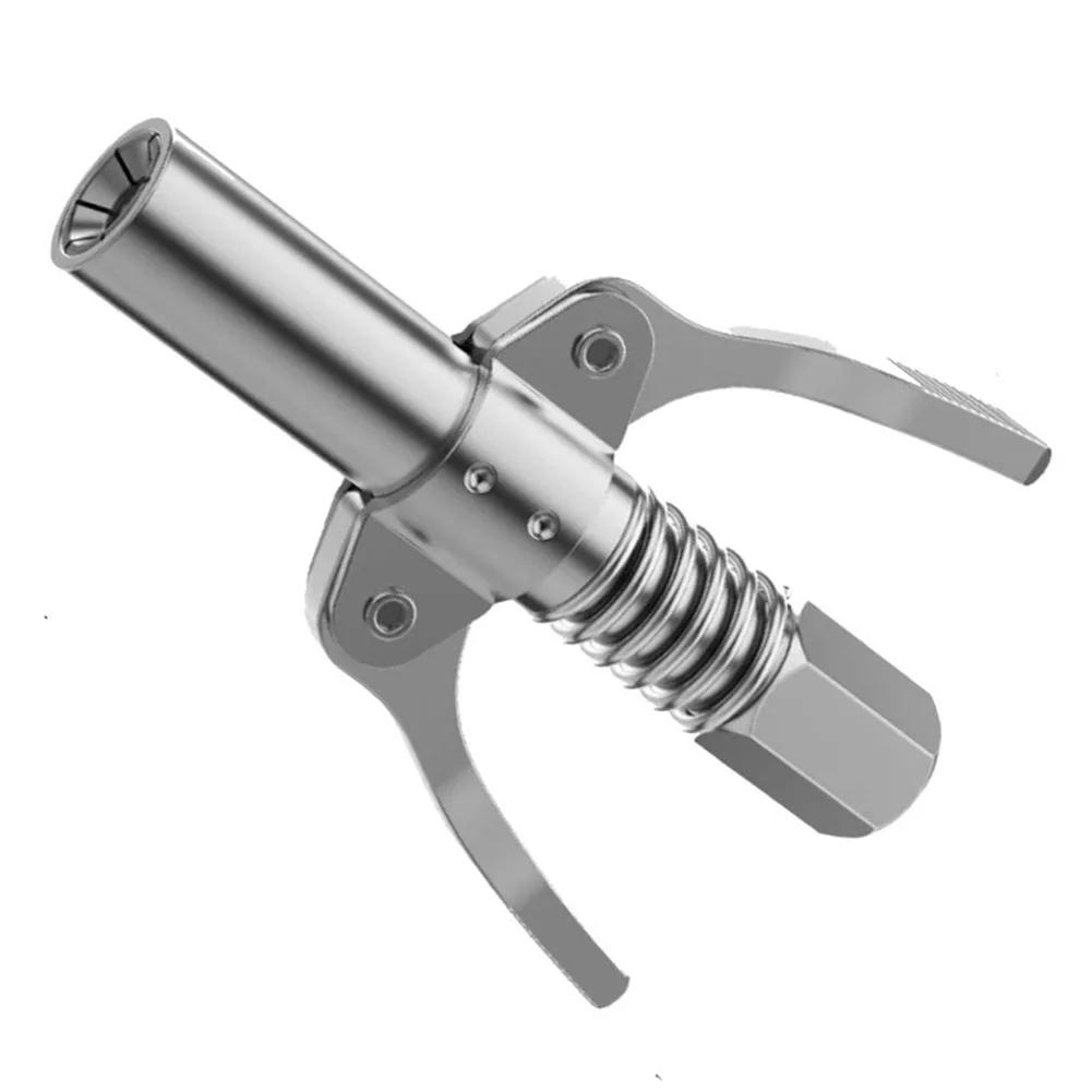 Spojka pro maznici 10000 PSI Velmi odolná Rychloupínací Dvojitá rukojeť Nerezová ocel NPTI/8 Špička maznice proti úniku