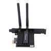 PCI Express WiFi 6 Adapter 3000Mbps for Intel AX200 Pro 802.11ax 2.4G 5Ghz for Bluetooth5.0Black