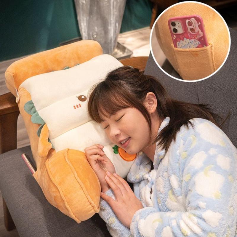 Bedhead Cushion Soft Pillow Backrest Pillow Fiddling with The Phone Dormitory Reading and Leisure Pillow Tatami Sofa Waist Pads