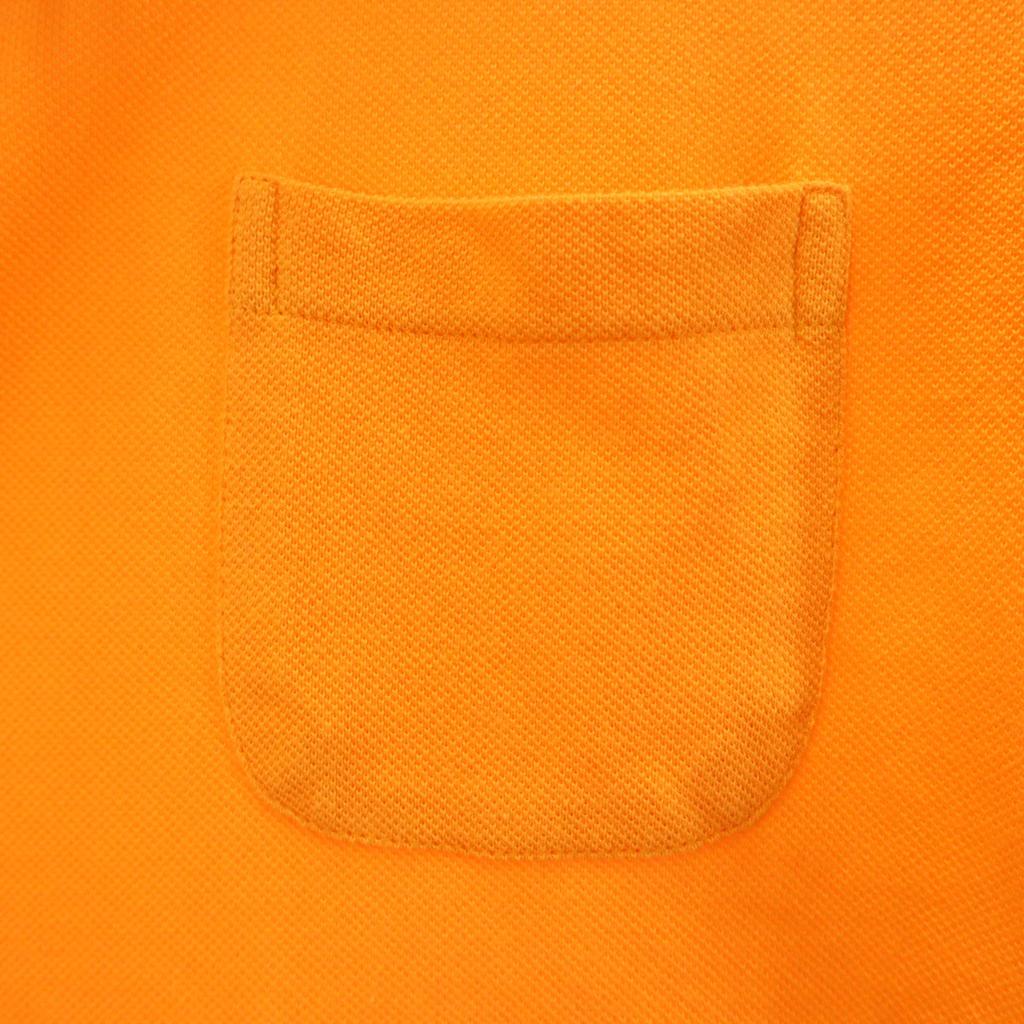 Salvatore Ferragamo 90s Made in Italy Old Short sleeve Polo shirt Orange Women Used