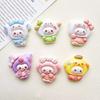 24/120PCS Cartoon Chubby DIY Cream Glue Resin Accessories, Handmade Phone Cases, Hair Clips, Headband Accessories