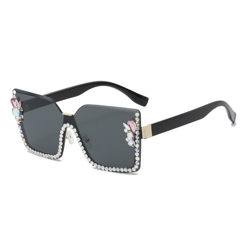 Gradient Elegant Casual Lens Resin Metal Sunglasses Summer Protection Uv