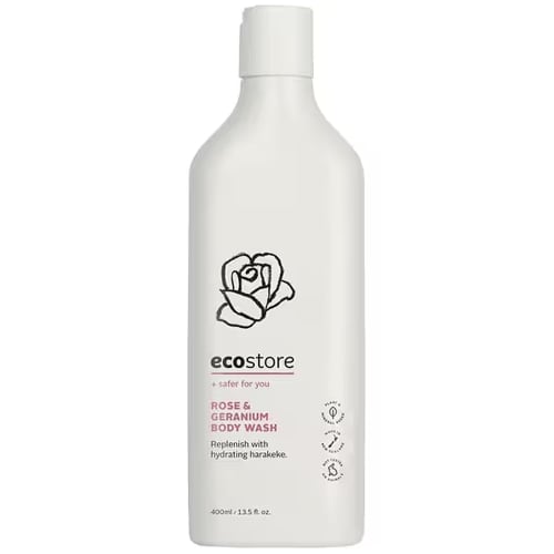 

ecostore Body Wash [Rose & Geranium] 400mL Body Care Body Soap Plant-derived Skin-friendly