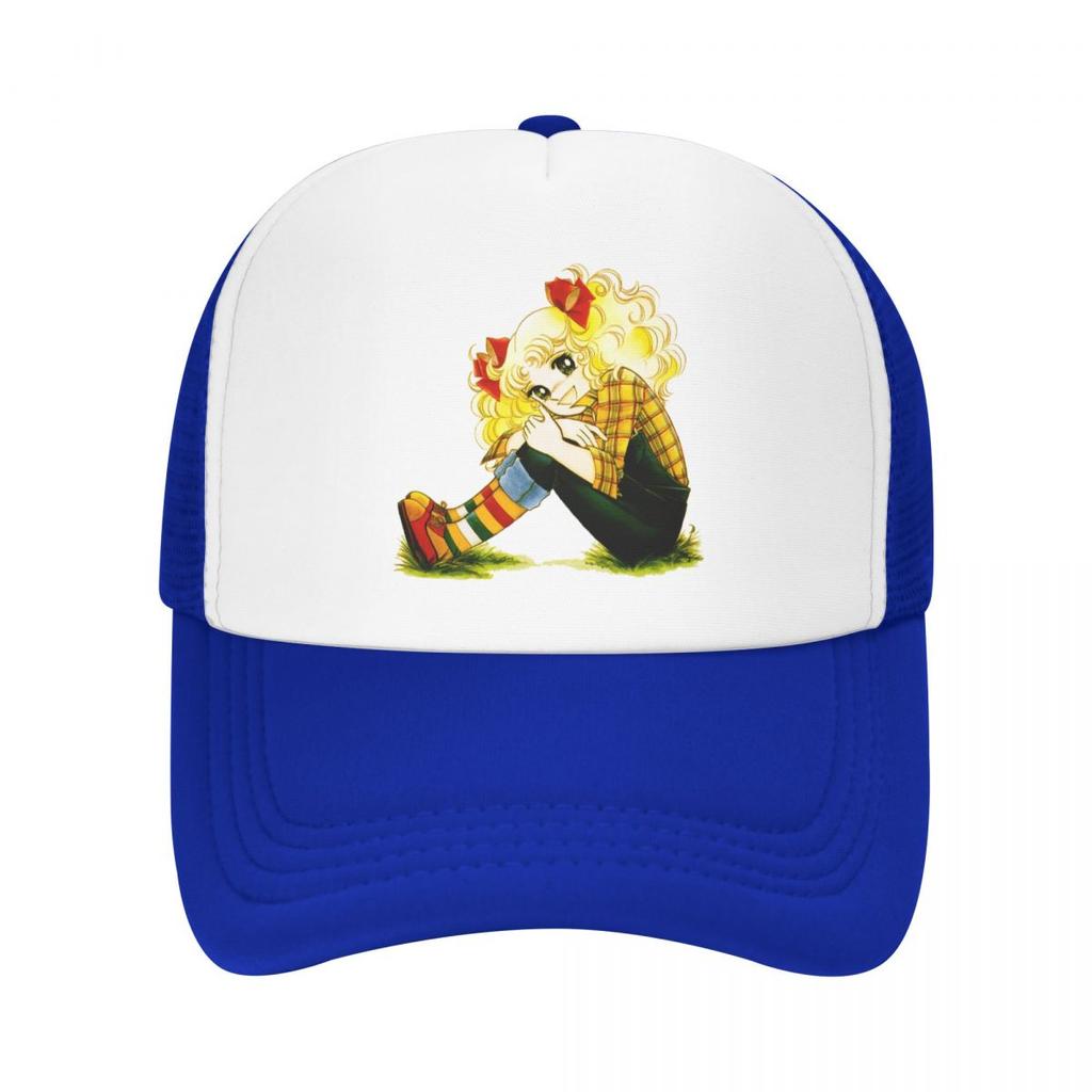 Cool Candy Candy Trucker Hat for Unisex Women Personalized Adjustable Adult Cartoon Anime Unisexga Baseball Cap Outdoor Snapback Caps
