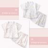 Double Summer Top and Bottom Summer Traditional Japanese Costume Dolphin [Wear Show] Japanese-style Children's Pajamas, Jinbei, 100% Cotton, Gauze,