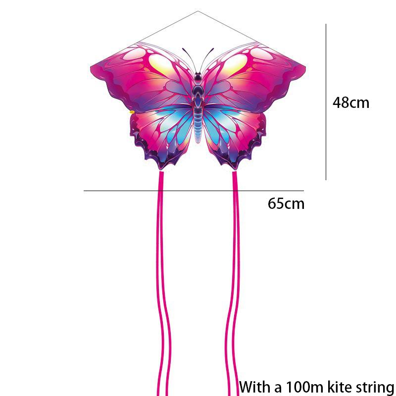 

Childrens Biomimetic Butterfly Kites Are Easy To Fly In The Gentle Breeze фіолетовий