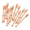 12 stücke Holz Spitze Spule Professionelle Spitze Robbin Weben Werkzeuge für Hand Stricken DIY Werkzeuge