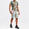 Men's Short Sleeve Cycling Jersey Half Zip Breathable Quick Dry Lightweight Round Neck Sports Shirt for Outdoor Riding