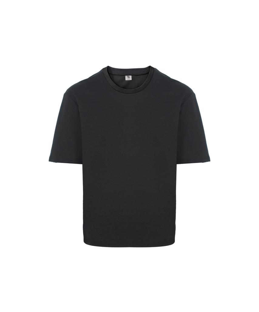 Laipeupeulipis Men'S Oversized Uv Plain Short Sleeve T-Shirt Black