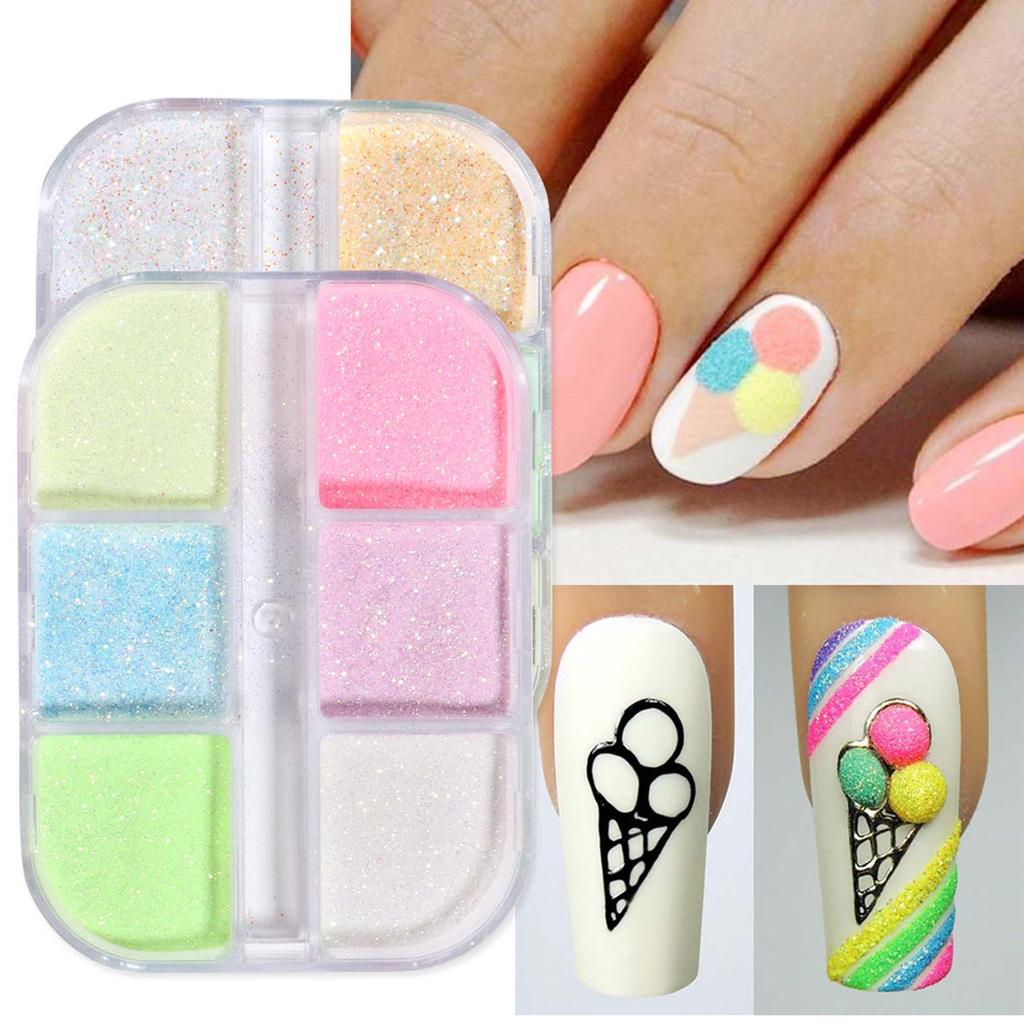 Nail Glow Powder Super Bright Multi-effect Luminous Nail Polish Powder