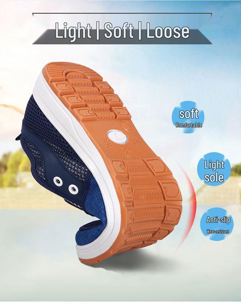 Men's Summer Breathable Mesh Sneakers: Casual, Stylish, and Comfortable