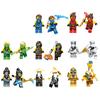 2026 Neue Ninjago Bausteine Minifiguren Set Jay Cole Meister Wu Kinder Bauspielzeug