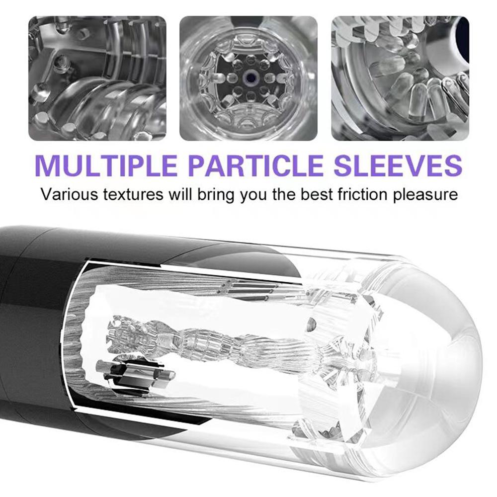 Automatic Masturbator Cup for Men Sucking Vibrator Vaginal Penis Blowjob Machine Masturbation Cup Sex Toy for Men Adult Supplies
