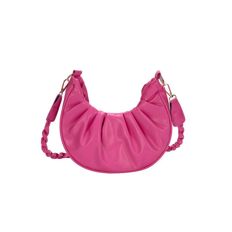 Fashionable Cloud Shoulder Bag For Women 2023 Trendy Pu Leather Small Handbag