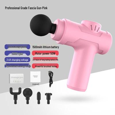 WEZHO Mini Rechargeable Muscle Massage Gun CN Plug (adapter Included)