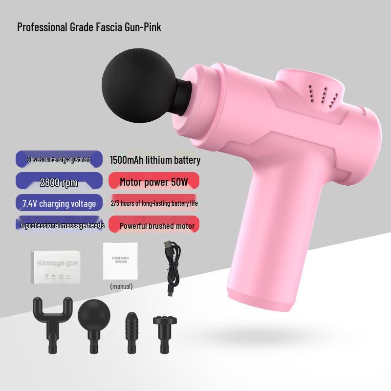 WEZHO Mini Rechargeable Muscle Massage Gun