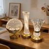 Modern Crystal Table Lamp Bedroom Bedside Light Touch Control Night Light Romantic Ambient Lamp For Home Decor