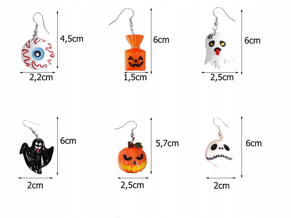 Halloween Earrings (1200) Gab_A