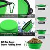 2-in-1 Foldable Dog Bowl - TPR Collapsible Pet Feeder, BPA-Free Travel Food & Water Dish for Dogs Cats  (Silicone Base)