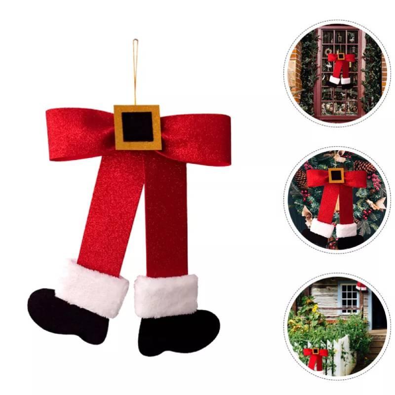 Bow Decoration Christmas Christmas Tree Topper Multi Use Gift Supplies Holiday