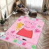 Custom personalization Peppa Pig Area Rug - Perfect For Kitchen, Bathroom,Laundry Room Decor Large Size Available,Gift All Seasons