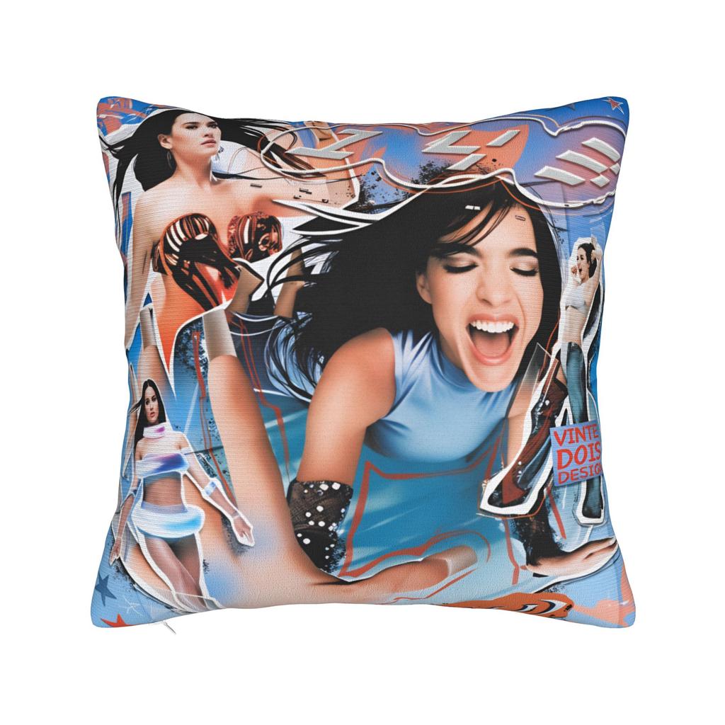 Pillow Case American singer K-Katy P-Perry Soft Pillow Cover For Sofa Car Home Decor Retro Trendy Pillowcases