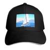 Leopard Catamaran Sailing Yacht Boat Baseball Cap Kids Hat Cute Beach Brand Unisex Cap Unisexs Tennis Womens